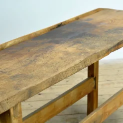 Table de travail en chêne, vers 1920