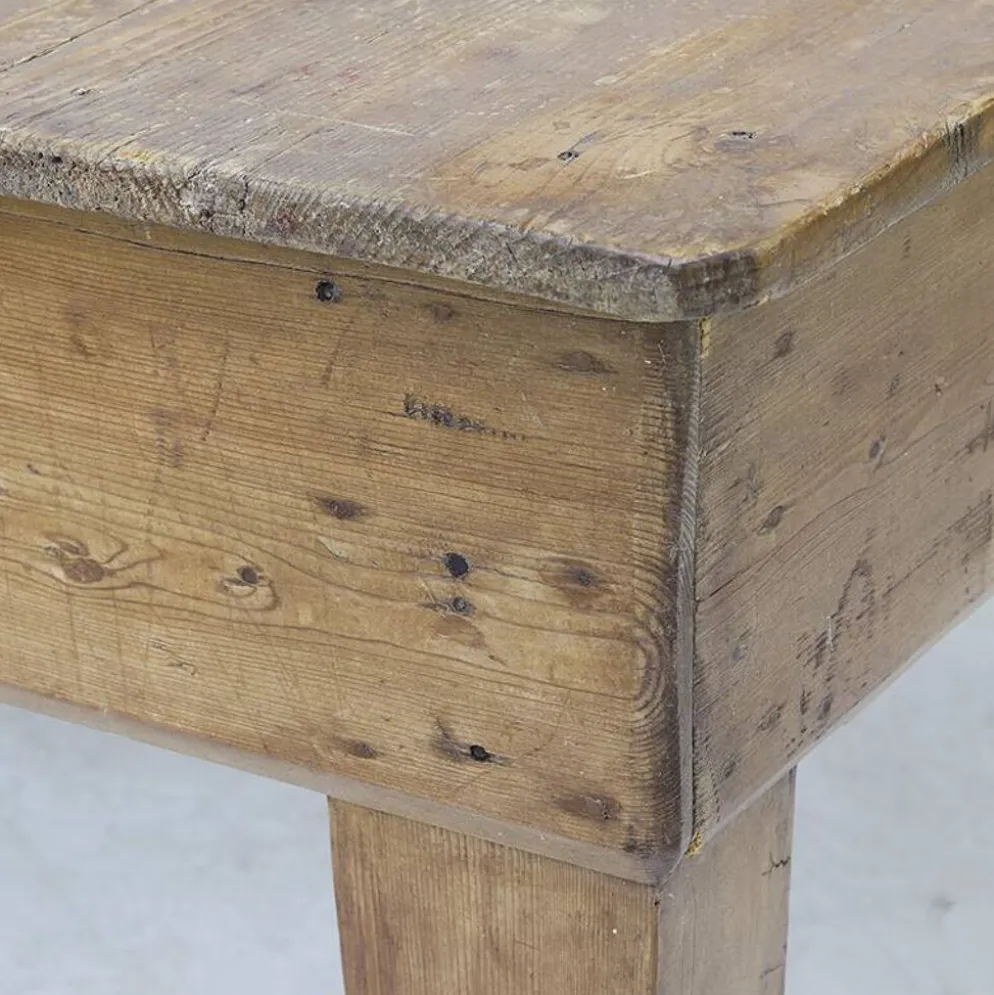 Table de travail en pin