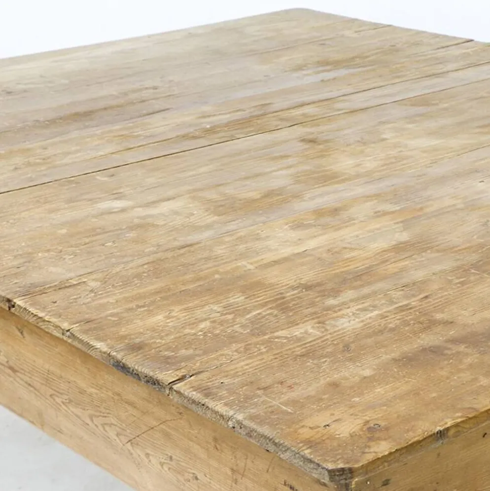 Table de travail en pin