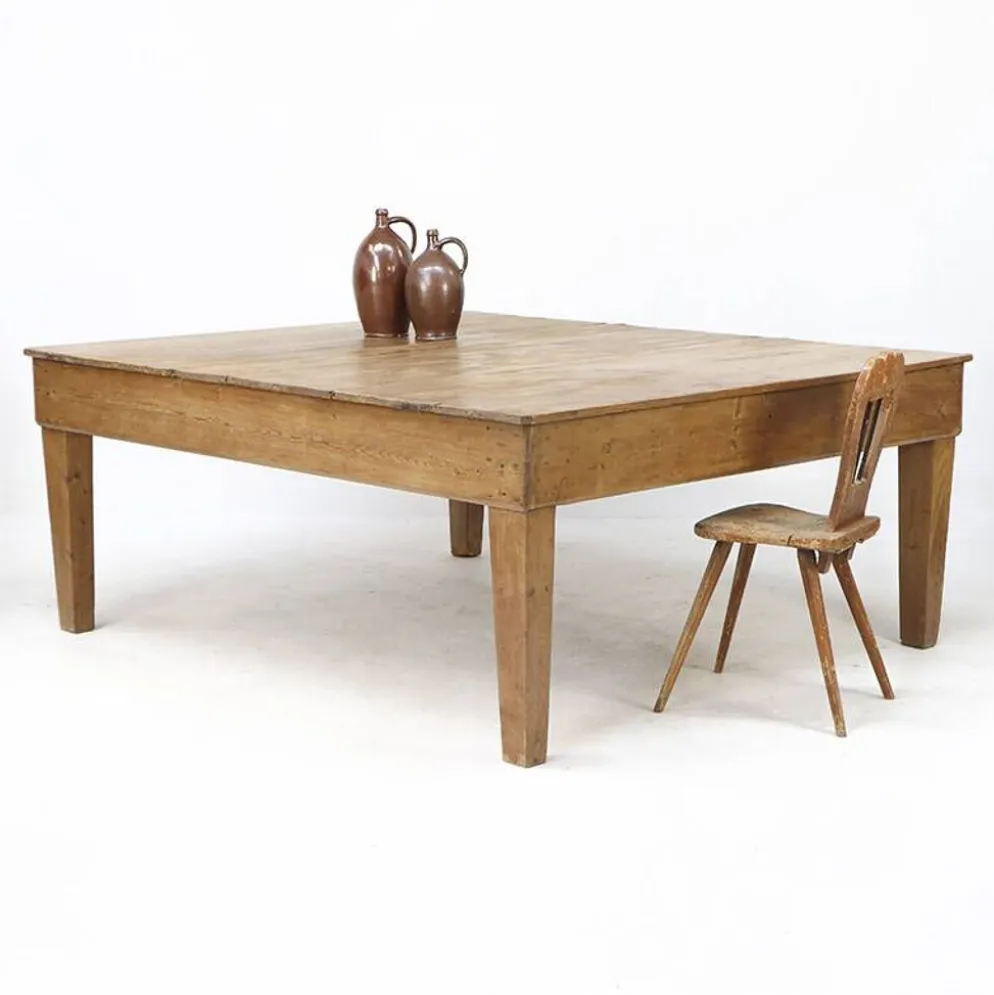 Table de travail en pin