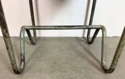 Table de travail industrielle vintage, années 1960