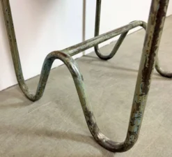 Table de travail industrielle vintage, années 1960