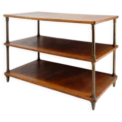 Table d'exposition française à trois niveaux d'une boutique - 1900s