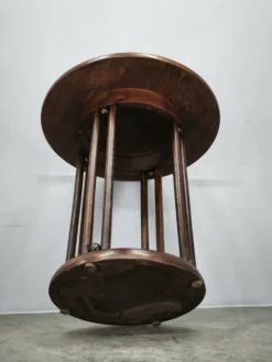 Table en bois courbé Fledermaus, Sécession de Vienne, Autriche, vers 1900
