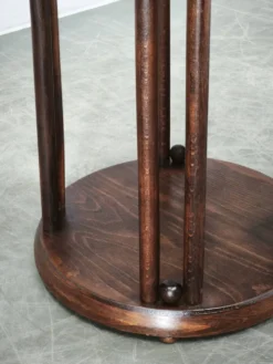 Table en bois courbé Fledermaus, Sécession de Vienne, Autriche, vers 1900