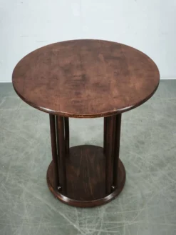 Table en bois courbé Fledermaus, Sécession de Vienne, Autriche, vers 1900