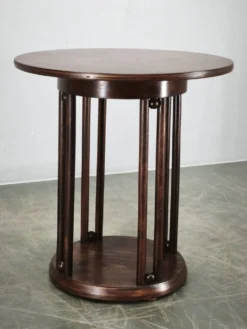 Table en bois courbé Fledermaus, Sécession de Vienne, Autriche, vers 1900