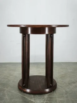 Table en bois courbé Fledermaus, Sécession de Vienne, Autriche, vers 1900