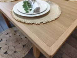 Table en chene massif avec rallonges