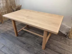 Table en chene massif avec rallonges