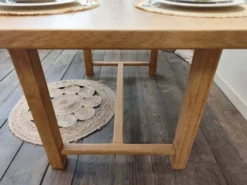 Table en chene massif avec rallonges