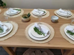 Table en chene massif avec rallonges