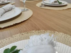 Table en chene massif avec rallonges