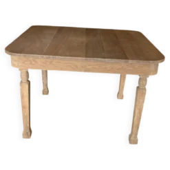 Table en chêne avec rallonges