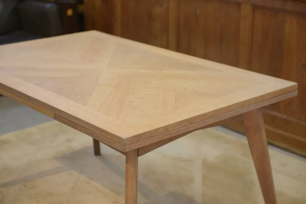 Table en chêne cérusé 1960’s