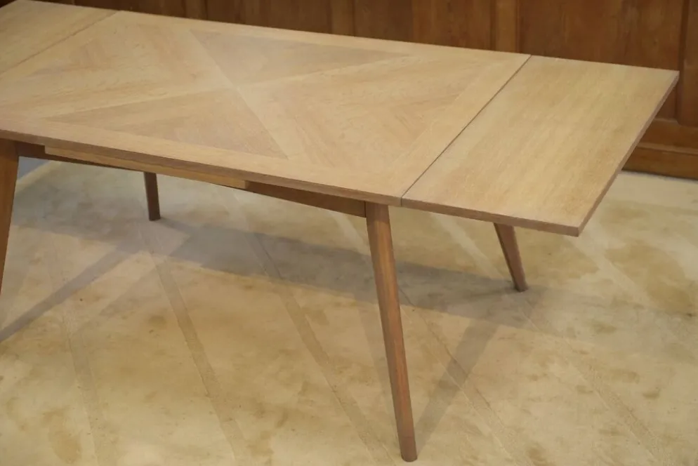 Table en chêne cérusé 1960’s