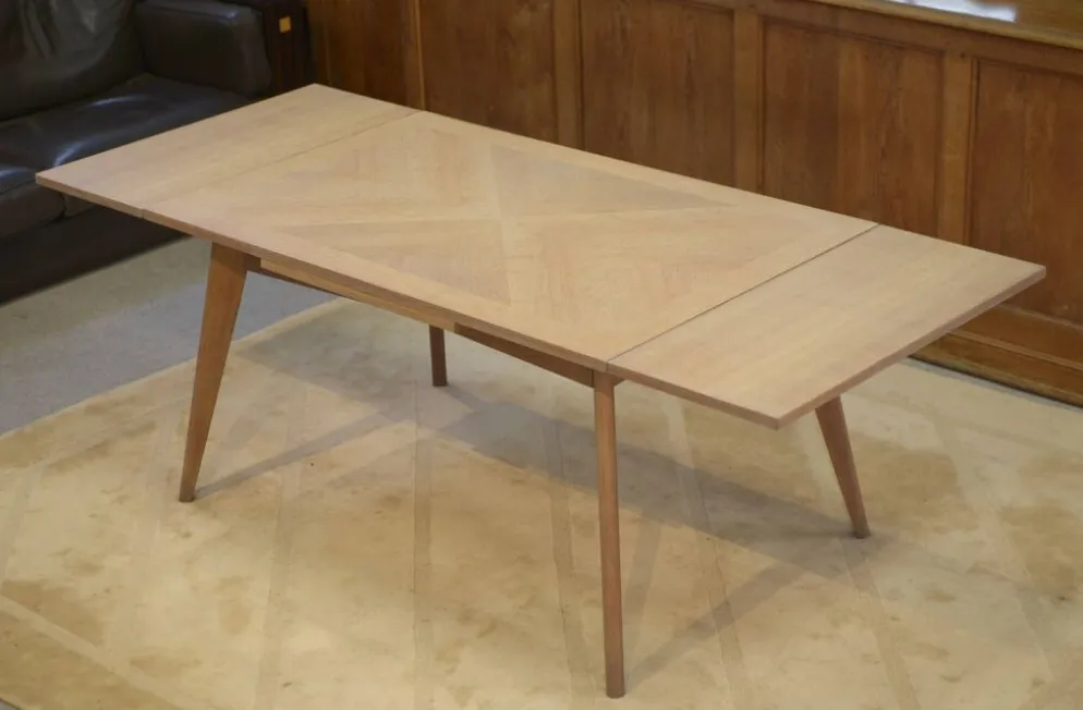 Table en chêne cérusé 1960’s