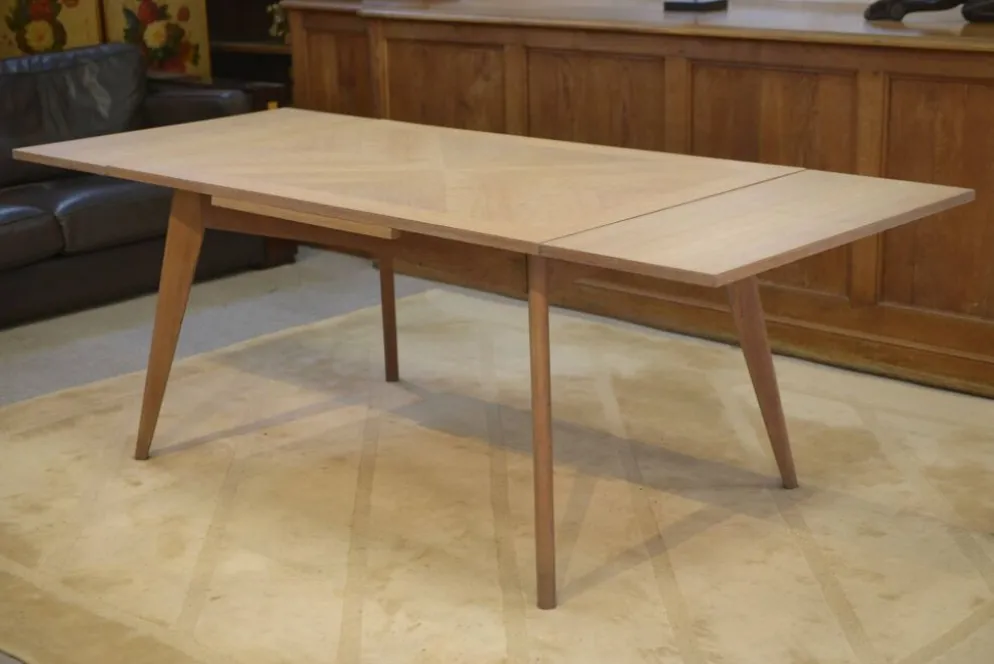 Table en chêne cérusé 1960’s