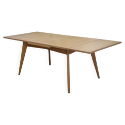 Table en chêne cérusé 1960’s