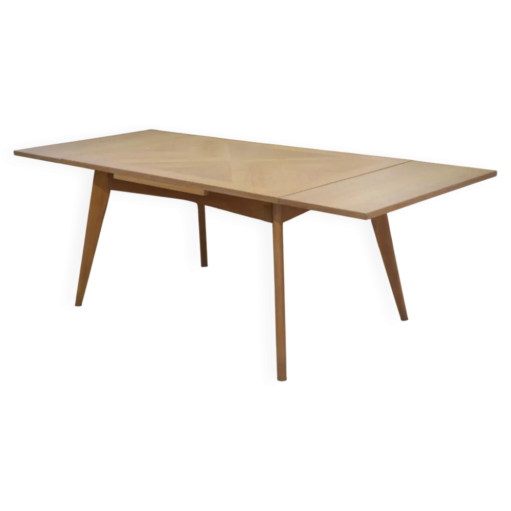 Table en chêne cérusé 1960’s