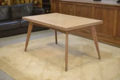 Table en chêne cérusé 1960’s