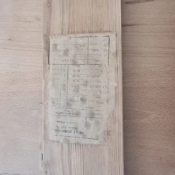 Table en frêne vintage, années 1970