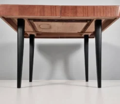 Table en hêtre vintage, années 1970