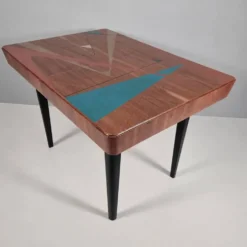 Table en hêtre vintage, années 1970