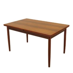 Table en palissandre, design danois, années 1970, fabriquée au Danemark