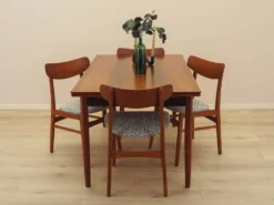 Table en palissandre, design danois, années 1970, fabriquée au Danemark
