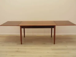 Table en palissandre, design danois, années 1970, fabriquée au Danemark