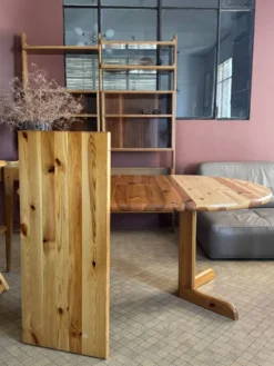 Table en pin massif