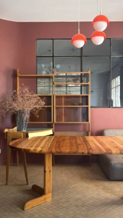 Table en pin massif