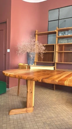 Table en pin massif