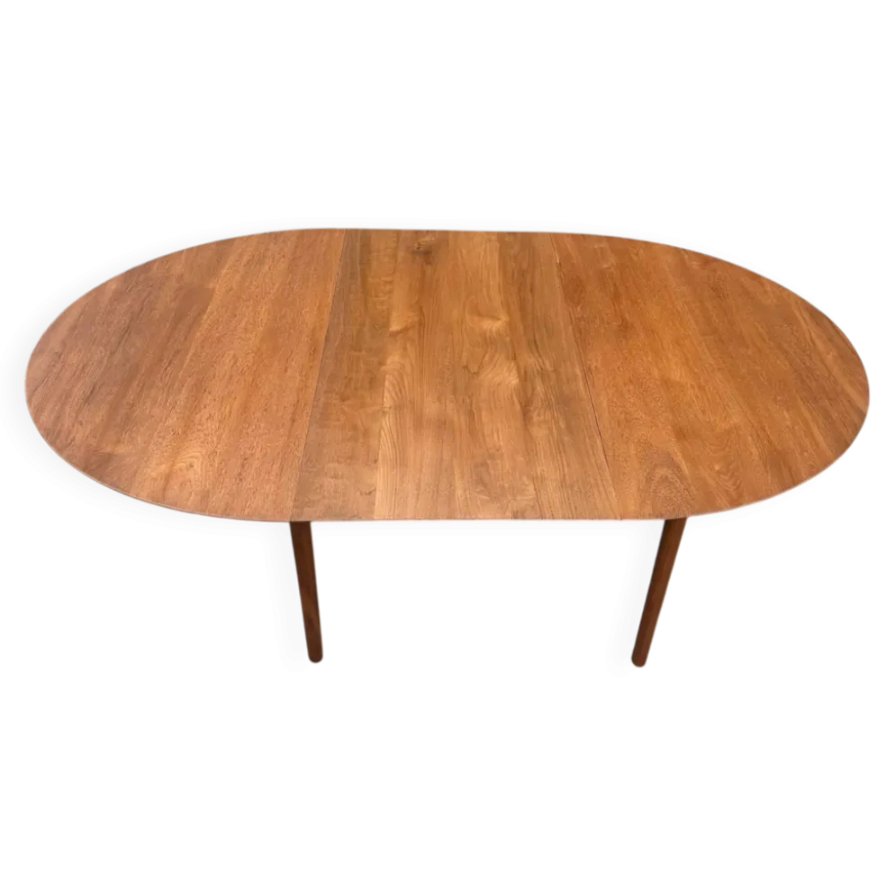 Table en teck massif de Peter Hvidt pour Soborg, 1956