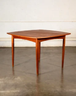 Table en teck rallonge papillon