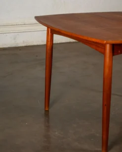 Table en teck rallonge papillon