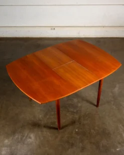 Table en teck rallonge papillon