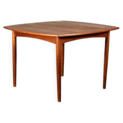 Table en teck rallonge papillon