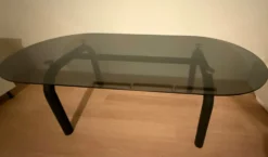 Table en verre