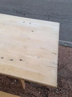 Table et bancs pliant de guinguette bistrot -2m20