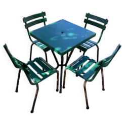 table et chaises bistrot
