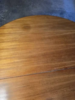 Table extensible Baumann en teck des années 60, (2 rallonges)