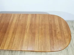 Table extensible + 8 chaises / Holstebro Møbelfabrik / Teck / Danemark / 1970