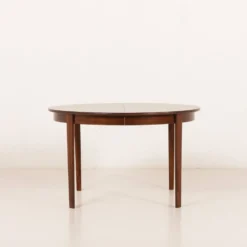 Table extensible danoise en palissandre, années 1960