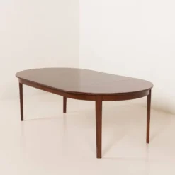 Table extensible danoise en palissandre, années 1960