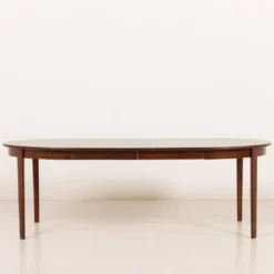 Table extensible danoise en palissandre, années 1960