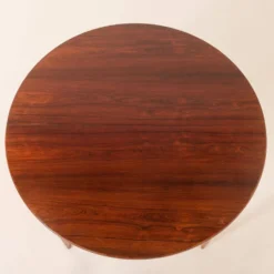 Table extensible danoise en palissandre, années 1960