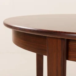 Table extensible danoise en palissandre, années 1960