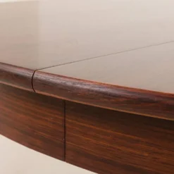 Table extensible danoise en palissandre, années 1960